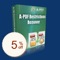 A-PDF Restrictions Remover Discount Coupon
