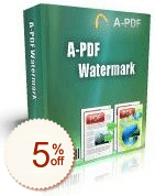 A-PDF Watermark Discount Coupon