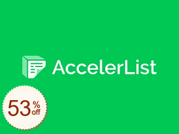 AccelerList Discount Coupon