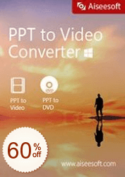 Aiseesoft PPT to Video Converter Discount Coupon