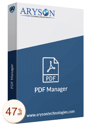 Aryson PDF Manager Discount Coupon Code