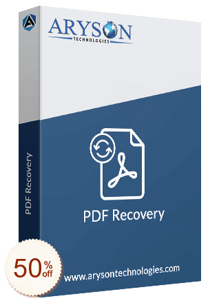 Aryson PDF Recovery Discount Coupon