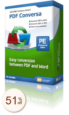 ASCOMP PDF Conversa Discount Coupon