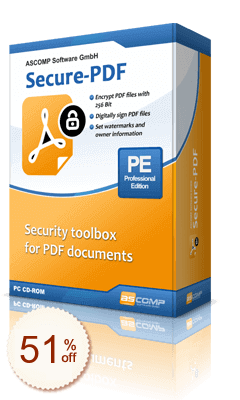 ASCOMP Secure-PDF Discount Coupon
