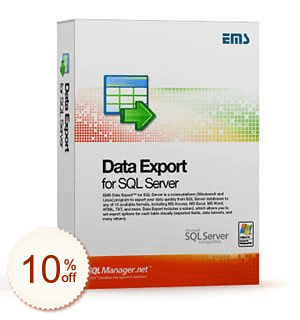 EMS Data Export for SQL Server割引クーポンコード