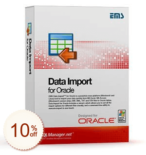 EMS Data Import for Oracle Rabatt Gutschein-Code