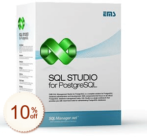 EMS SQL Management Studio for PostgreSQL Boxshot