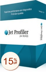 Jet Profiler for MySQL Info sur l'escompte