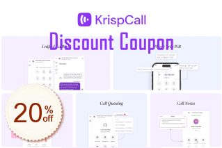 KrispCall Discount Coupon