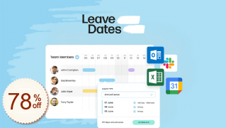 Leave Dates Discount Coupon