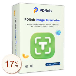 PDNob Image Translator Discount Coupon