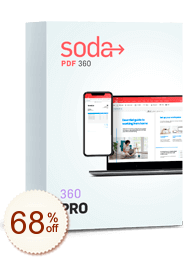 Soda PDF 360 Pro Discount Coupon Code