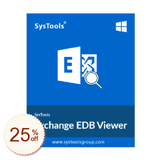 SysTools Exchange EDB Viewer Pro Discount Coupon