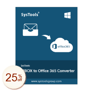 SysTools MBOX to Office 365 Migrator Discount Coupon