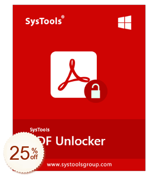 SysTools PDF Unlocker Discount Coupon