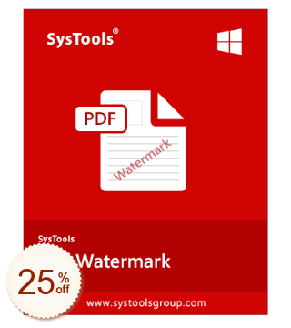SysTools PDF Watermark Discount Coupon