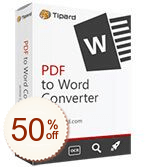 Tipard PDF to Word Converter Discount Coupon Code
