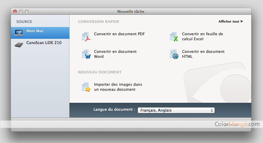 ABBYY FineReader PDF for Mac Screenshot
