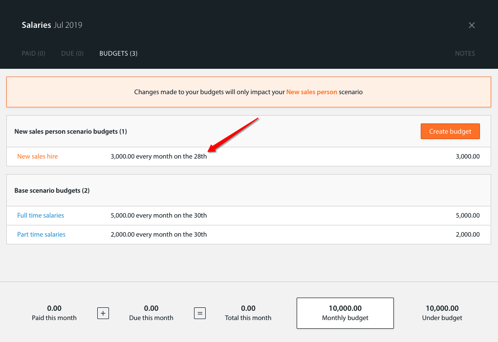 Float - Cash Flow Forecasting Software Screenshot