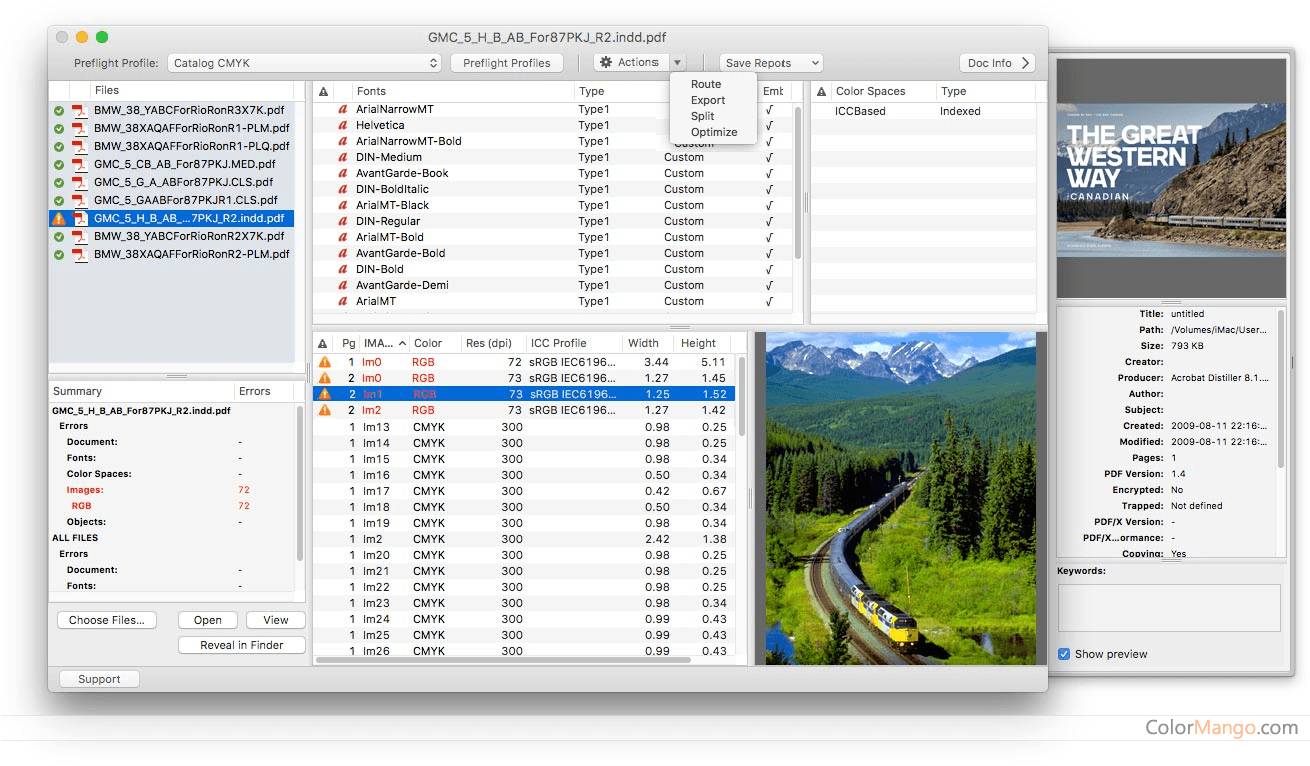 PDF Checkpoint Screenshot