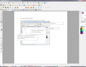 CAD-KAS PDF Editor Screenshot