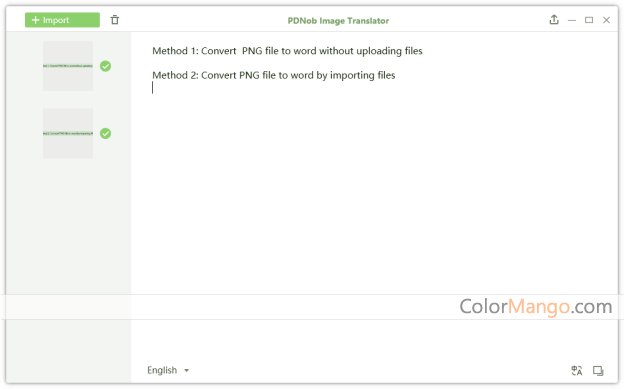 PDNob Image Translator Screenshot