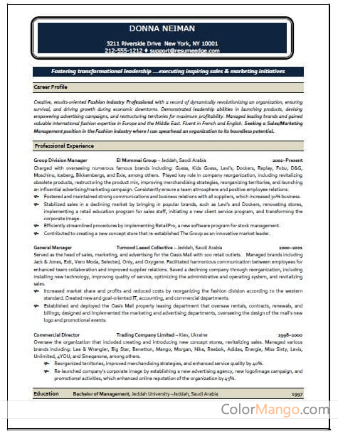 Resume Writing Service Screenshot