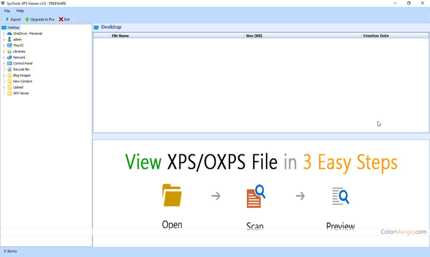 SysTools XPS Viewer Pro Screenshot