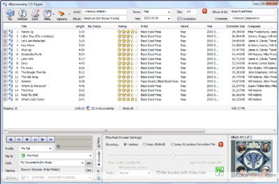 dBpoweramp CD Ripper Shopping & Review Screenshot