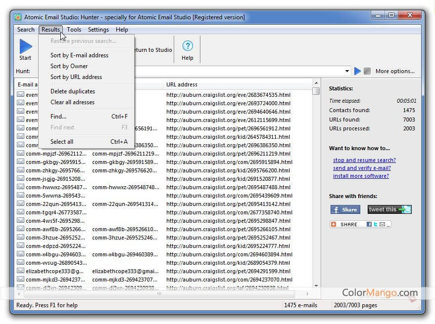 Crack and serial keys