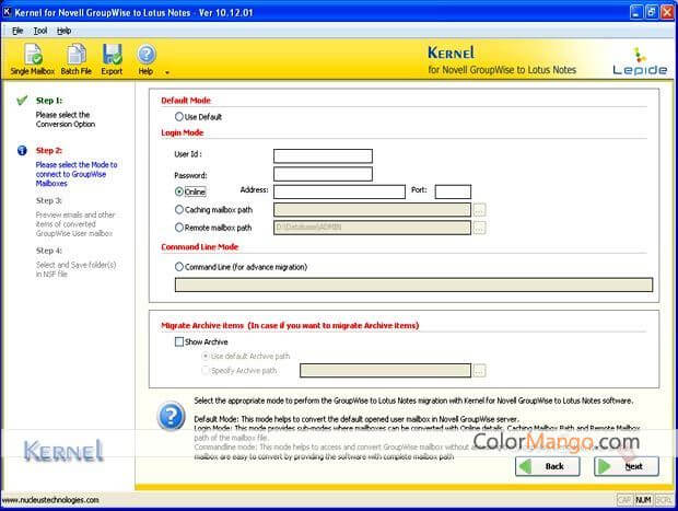kernel for lotus notes to outlook