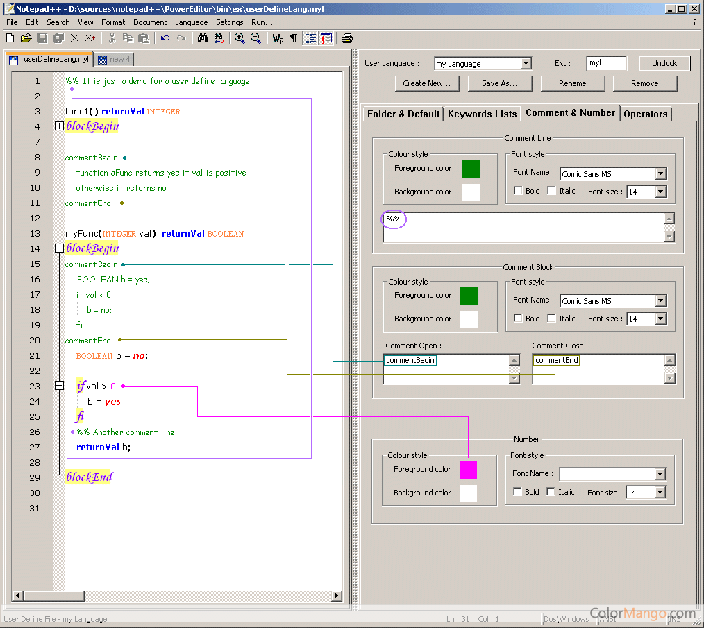 Notepad++ - Freeware