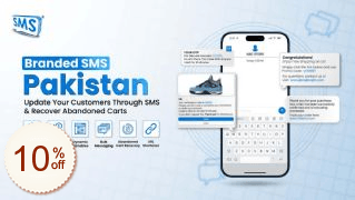 Branded SMS Pakistan Discount Coupon