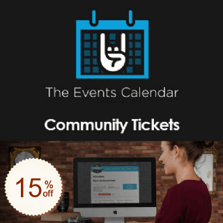 Community Tickets - The Events Calendar Discount Coupon Code