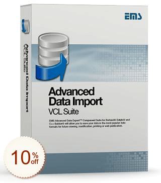 EMS Advanced Data Import VCL Discount Coupon