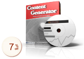 GSA Content Generator Discount Coupon
