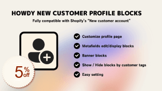 Howdy Customer Profile Discount Coupon