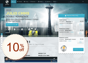 Julio CMMS for Joomla Discount Coupon