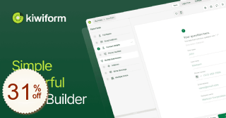 Kiwiform Discount Coupon