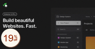 KokonutUI Pro Discount Coupon