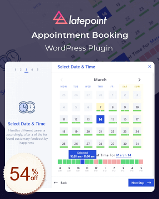 LatePoint Discount Coupon