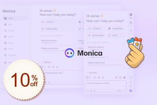 Monica AI Discount Coupon