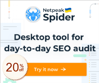 Netpeak Spider Discount Coupon