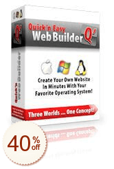 Quick 'n Easy Web Builder Rabatt Gutschein-Code