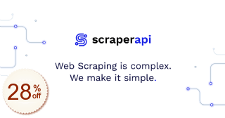 ScraperAPI Discount Coupon