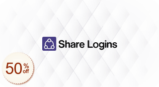 Share Logins Discount Coupon