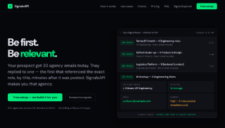 SignalsAPI Shopping & Review