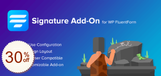 Signature Add-On for WP Fluent Forms Discount Coupon