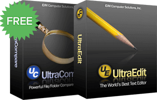 UltraEdit UC comes free when you buy UE