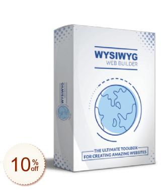 WYSIWYG Web Builder Discount Coupon Code